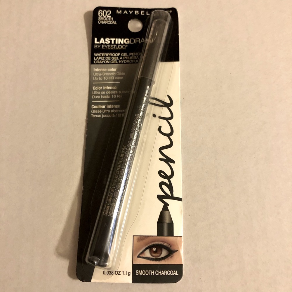 Maybelline Lasting Drama waterproof gel pencil 620 smooth charcoal